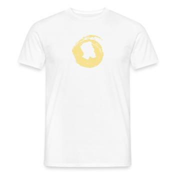 Bart Schnurrbart Gesichtsbehaarung - Männer T-Shirt - Weiß - Vorne - AI Model Male 178 dark (178cm)