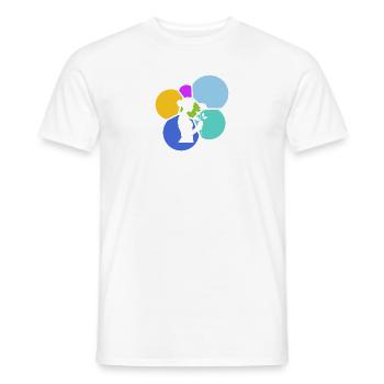 Blumenstrau Hobbygärtner Gießkanne - Männer T-Shirt - Weiß - Vorne - AI Model Male 178 dark (178cm)
