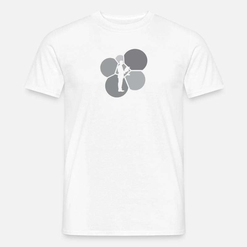 Gericht Recht - Männer T-Shirt - Weiß