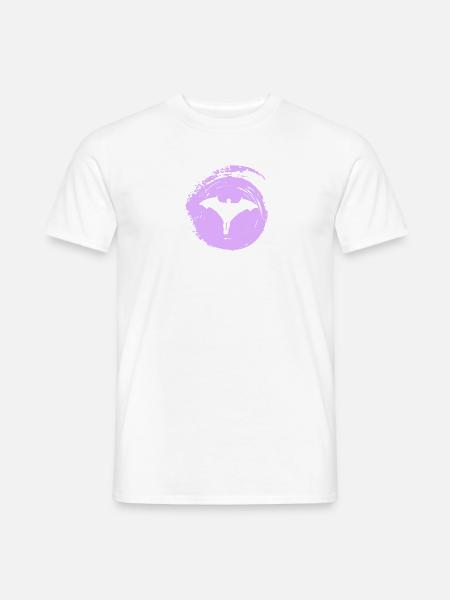 Wingsuit Anzug Gleiten - Männer T-Shirt - Weiß