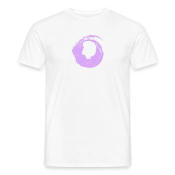 70s Afro Groove - Men's T-Shirt - white - Front - AI Model Male 178 dark (178cm)
