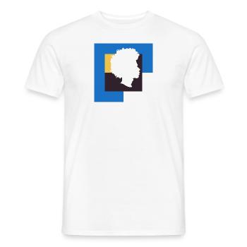 Funky 70s Groove - Men's T-Shirt - white - Front - AI Model Male 178 dark (178cm)