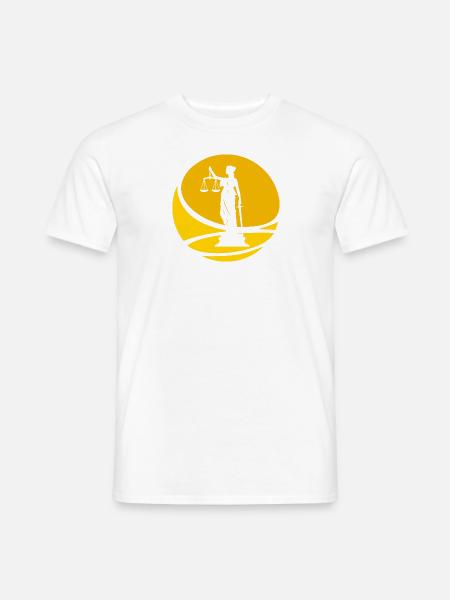 Richter Behandlung Gericht - Männer T-Shirt - Weiß