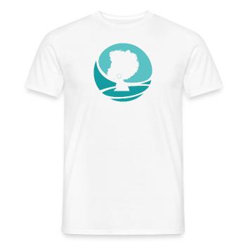 Soul 70s Afro - Men's T-Shirt - white - Front - AI Model Male 178 dark (178cm)