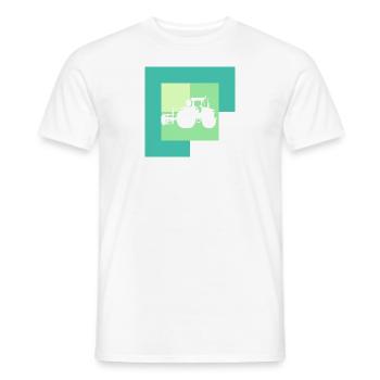 Farmer Agriculture Farm - Men's T-Shirt - white - Front - AI Model Male 178 dark (178cm)