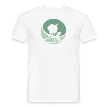 Bouquet Florist - Men's T-Shirt - white - Front - AI Model Male 178 dark (178cm)