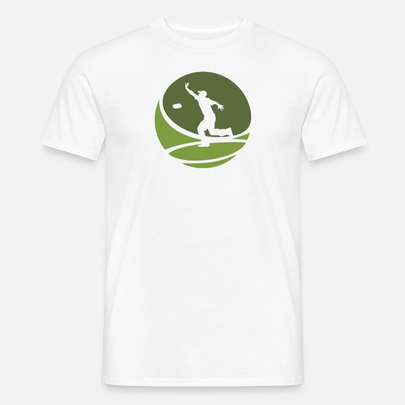 Cornhole Turnier - Männer T-Shirt - Weiß