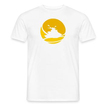 Jet Ski Water Sports Boat - Men's T-Shirt - white - Front - AI Model Male 178 dark (178cm)