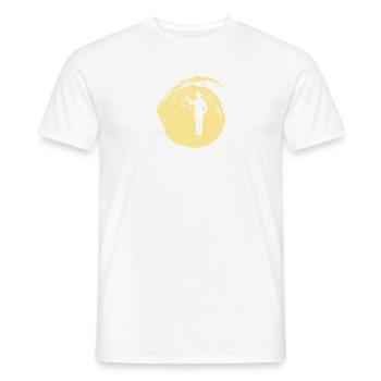 Richter Absatz Behandlung - Männer T-Shirt - Weiß - Vorne - AI Model Male 178 dark (178cm)