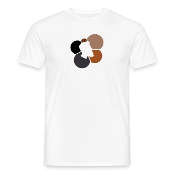 Gesichtsbehaarung Baertig Sir - Männer T-Shirt - Weiß - Vorne - AI Model Male 178 dark (178cm)