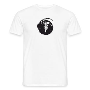 Escalade Ascension Accrobranche - T-shirt homme - blanc - Devant - AI Model Male 178 dark (178cm)
