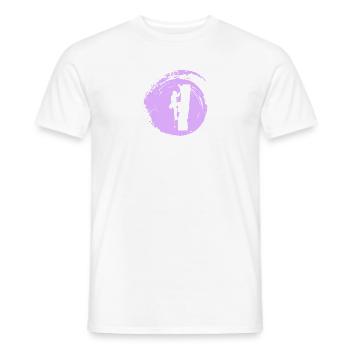 Climber Ascent Climbing Monkey - Men's T-Shirt - white - Front - AI Model Male 178 dark (178cm)