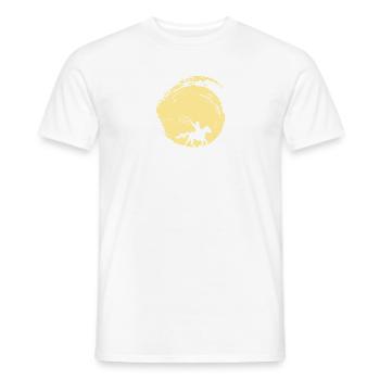 Western Rodeo Riders - Men's T-Shirt - white - Front - AI Model Male 178 dark (178cm)