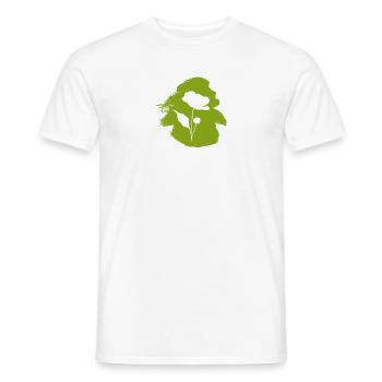 Flower Bouquet Garden Flower Power - T-shirt homme - blanc - Devant - AI Model Male 178 dark (178cm)