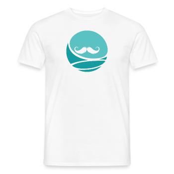 Bart Novembre - T-shirt homme - blanc - Devant - AI Model Male 178 dark (178cm)
