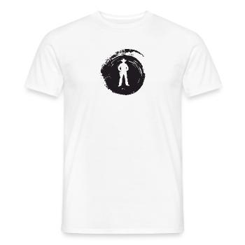 Cowboy Ranch Rider - Men's T-Shirt - white - Front - AI Model Male 178 dark (178cm)