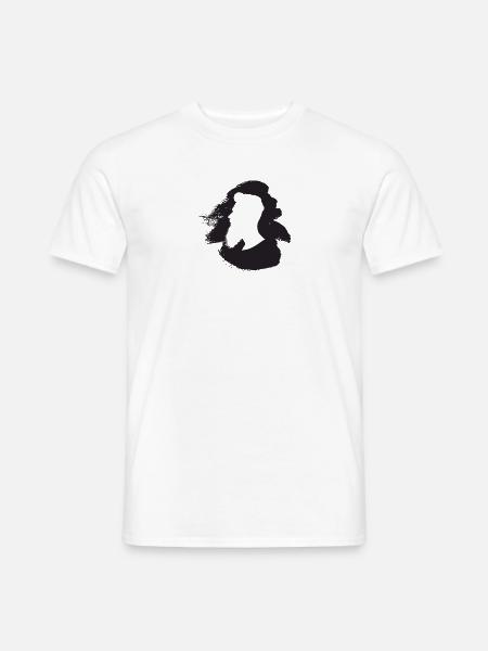 Gesichtsbehaarung Bart Gentleman - Männer T-Shirt - Weiß