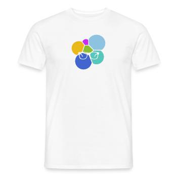 Lecture, écriture, éducation, - T-shirt homme - blanc - Devant - AI Model Male 178 dark (178cm)