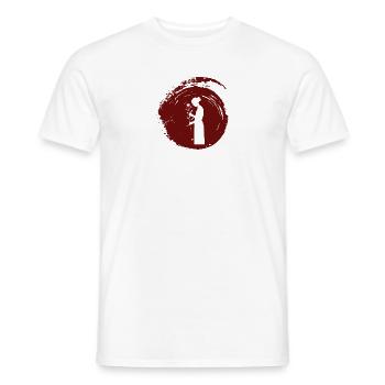 Fleuriste Jardin - T-shirt homme - blanc - Devant - AI Model Male 178 dark (178cm)