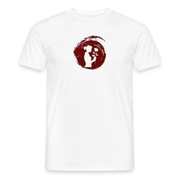 Fleuriste Botanique Flower Power - T-shirt homme - blanc - Devant - AI Model Male 178 dark (178cm)