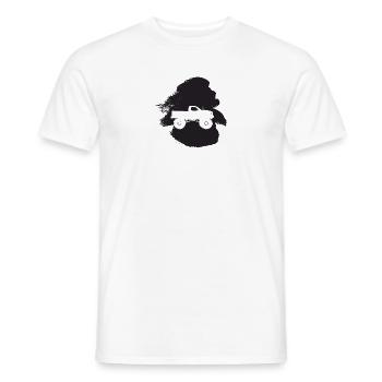 Reifen Motorsport Gelaendewagen - Männer T-Shirt - Weiß - Vorne - AI Model Male 178 dark (178cm)