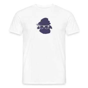 Éducation au roman Bookworm - T-shirt homme - blanc - Devant - AI Model Male 178 dark (178cm)