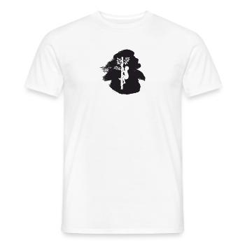 Matériel d’accrobranche - T-shirt homme - blanc - Devant - AI Model Male 178 dark (178cm)