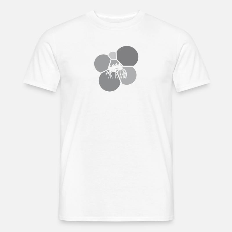 Rummel Kirmes - Männer T-Shirt - Weiß