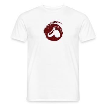 Vegan Gesund - Männer T-Shirt - Weiß - Vorne - AI Model Male 178 dark (178cm)