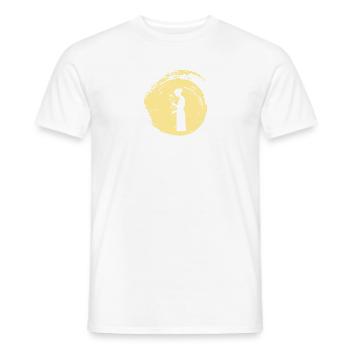 Blumenstrau Botanisch - Männer T-Shirt - Weiß - Vorne - AI Model Male 178 dark (178cm)