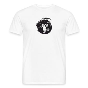 Rest Chill - Men's T-Shirt - white - Front - AI Model Male 178 dark (178cm)
