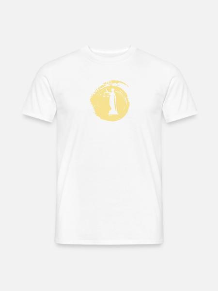 Richter Behandlung Versicherung - Männer T-Shirt - Weiß