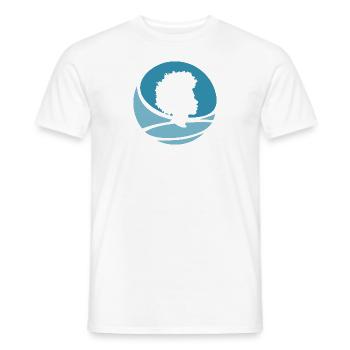 Groove Funky Afro Beat - T-shirt homme - blanc - Devant - AI Model Male 178 dark (178cm)