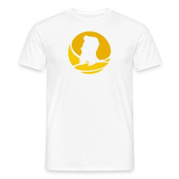 Gesichtsbehaarung Sir - Männer T-Shirt - Weiß - Vorne - AI Model Male 178 dark (178cm)