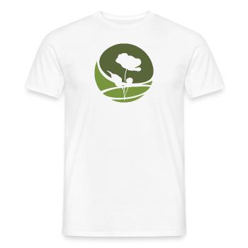 Floristik Florist Hobbygärtner - Männer T-Shirt - Weiß - Vorne - AI Model Male 178 dark (178cm)