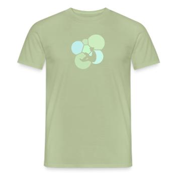 Lesen Literatur Autor - Männer T-Shirt - Sage - Vorne - AI Model Male 178 light (178cm)