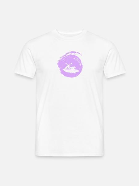 Jetski Motorboot - Männer T-Shirt - Weiß