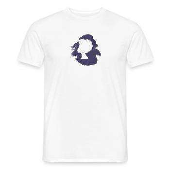 Groove 70s Funky - Men's T-Shirt - white - Front - AI Model Male 178 dark (178cm)