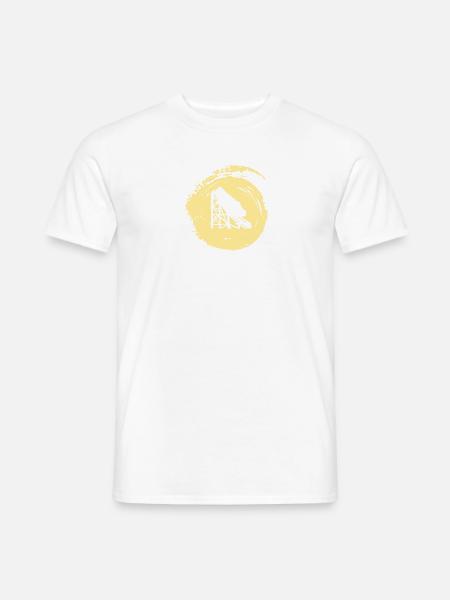 Achterbahn Maßkrug - Männer T-Shirt - Weiß