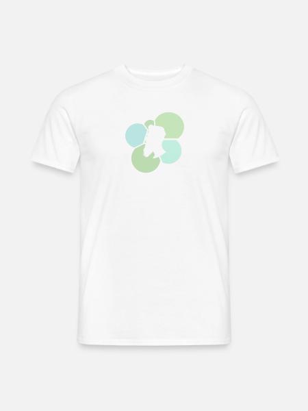 Gesichtsbehaarung Sir Schnurrbart - Männer T-Shirt - Weiß