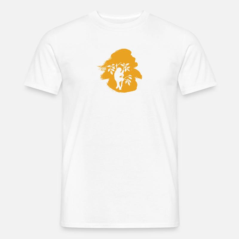 Faul Chill Rest - Männer T-Shirt - Weiß