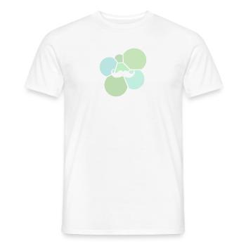 Bart November Gentleman - Men's T-Shirt - white - Front - AI Model Male 178 dark (178cm)