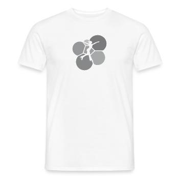 Patinage sur glace Patinage artistique Patinage artistique Patinage sur glace - T-shirt homme - blanc - Devant - AI Model Male 178 dark (178cm)
