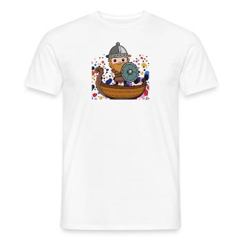 Vikings, Nordiques, Celtes - T-shirt homme - blanc - Devant - AI Model Male 178 dark (178cm)