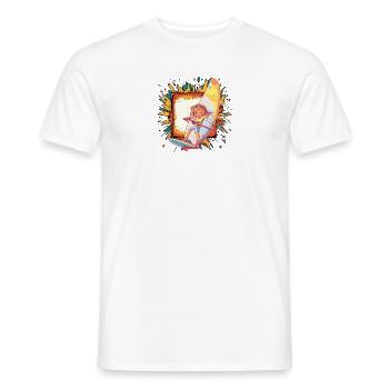 Planche à voile Planche à voile Surf - T-shirt homme - blanc - Devant - AI Model Male 178 dark (178cm)