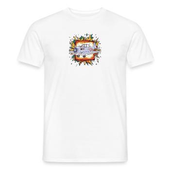 Flugzeug Pilot Segelflugzeug - Männer T-Shirt - Weiß - Vorne - AI Model Male 178 dark (178cm)