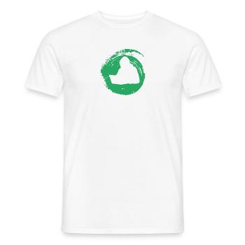 Hacker Computer Science Computer Scientist - Men's T-Shirt - white - Front - AI Model Male 178 dark (178cm)