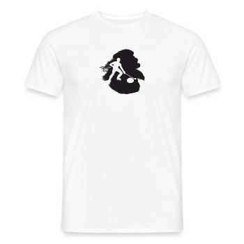 Curlingstock Curlingstein Curlingteam - Männer T-Shirt - Weiß - Vorne - AI Model Male 178 dark (178cm)
