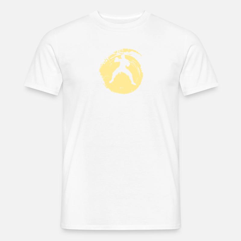 Mixed Martial Arts Capoeira - Männer T-Shirt - Weiß