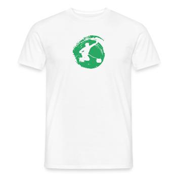 Curling Stone Curling - Men's T-Shirt - white - Front - AI Model Male 178 dark (178cm)
